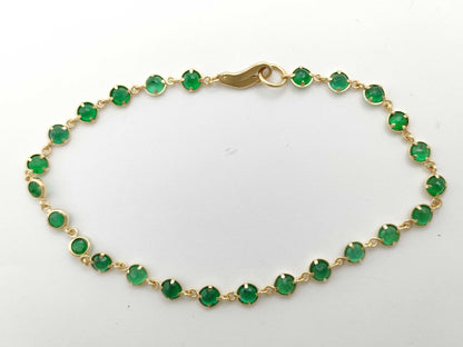 E3.60ct K18 2.3g Bracelet/Bangle 