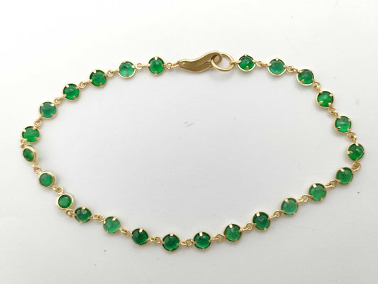 E3.60ct K18 2.3g Bracelet/Bangle 