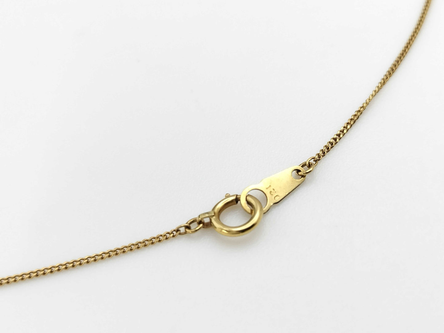 D0.21ct K18 2.3g Necklace 