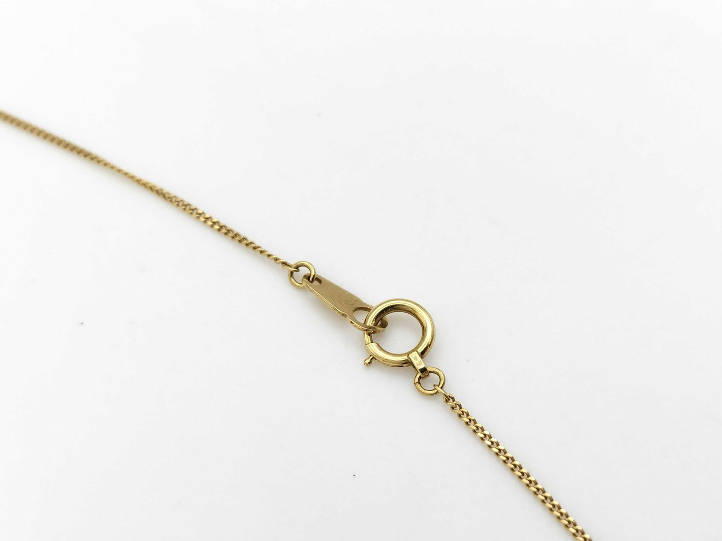 D0.21ct K18 2.3g Necklace 