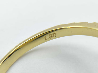 D1.80ct K18 3.9g Ring 