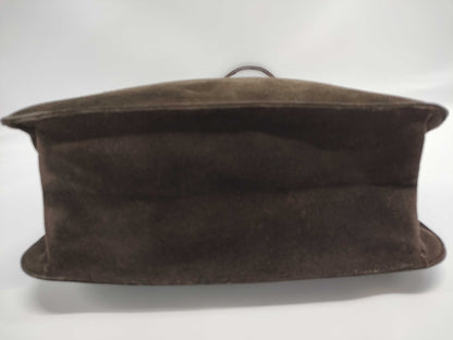 GUCCI Suede Handbag Shoulder Bag