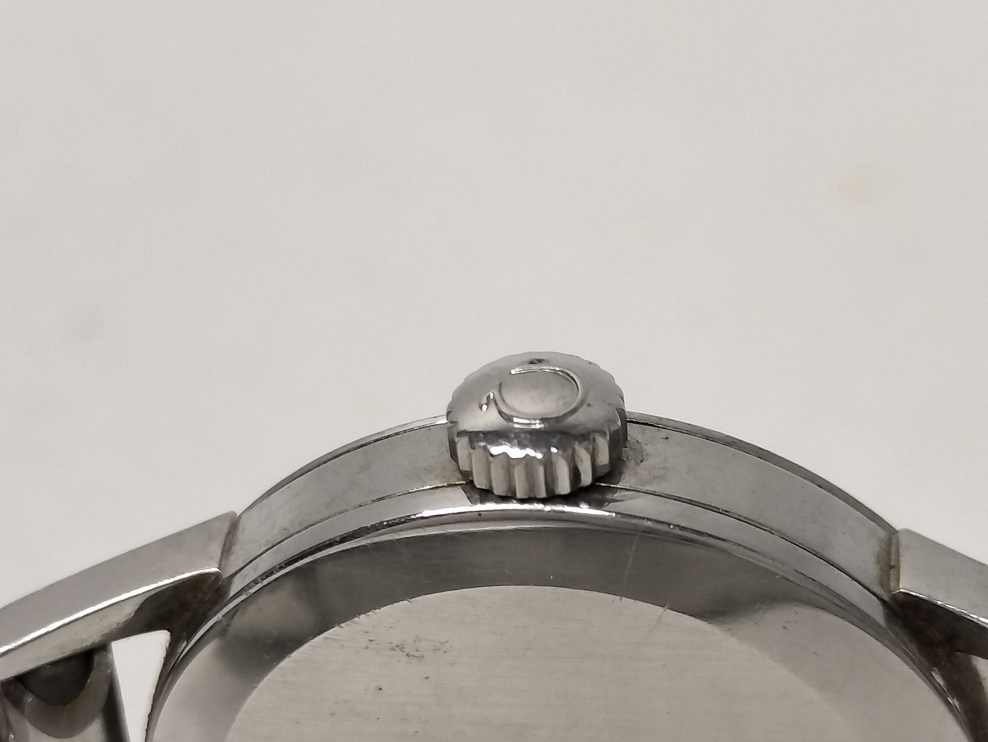 OMEGA Stainless Steel/Hand-Wound Silver Dial Non-Moving Women's Watch