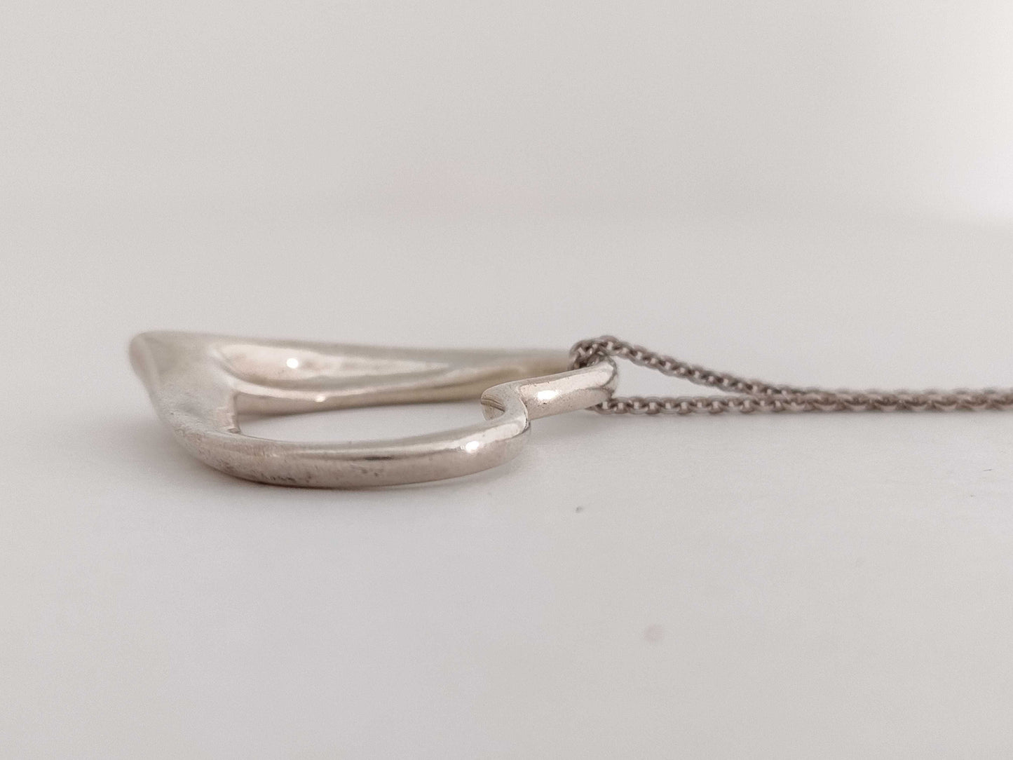 Tiffany & Co. Open Heart Tiffany Open Heart Necklace SV925 Necklace