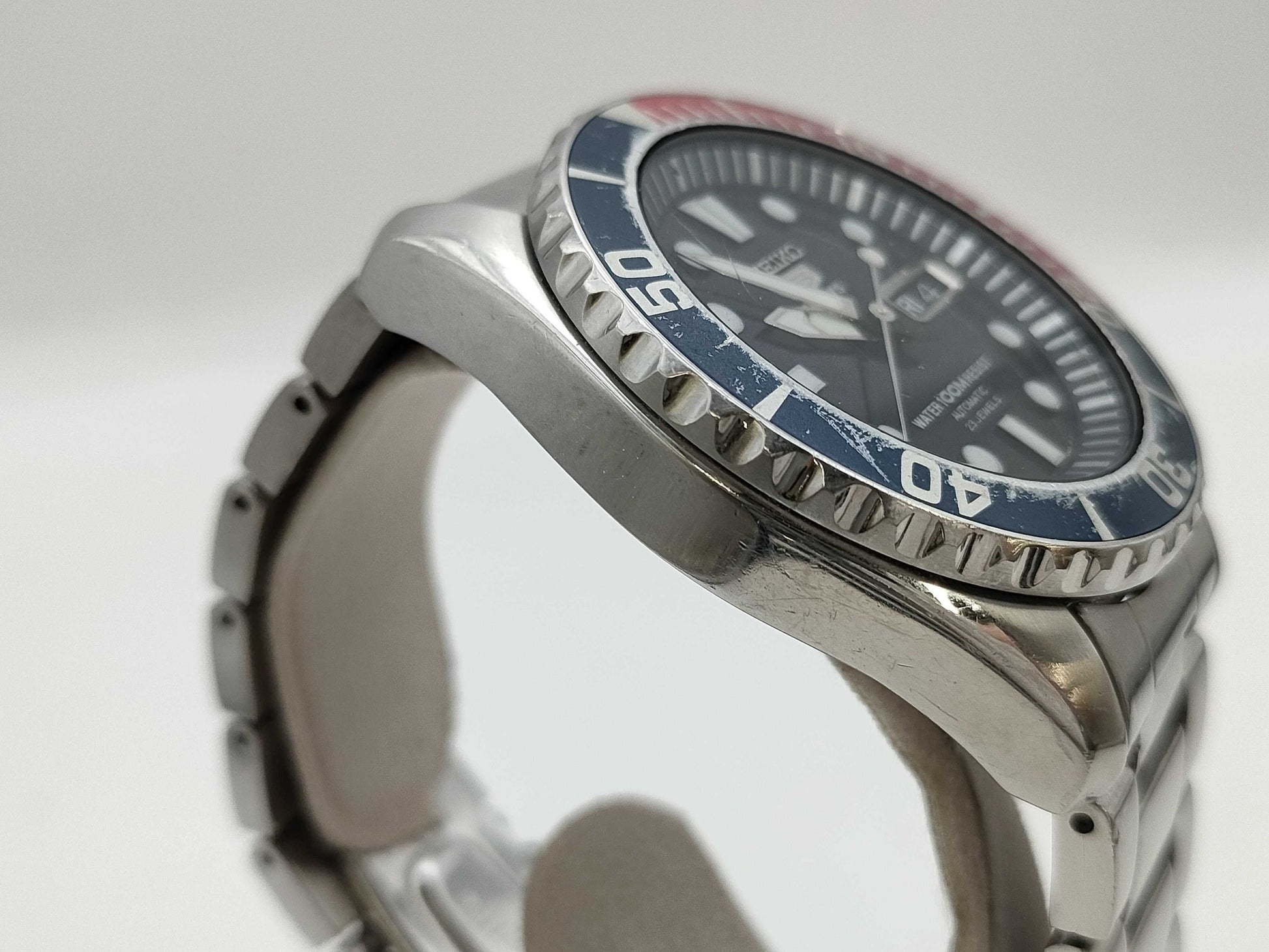 SEIKO 7S36-03C0 190218 Automatic Black Dial Men's Watch