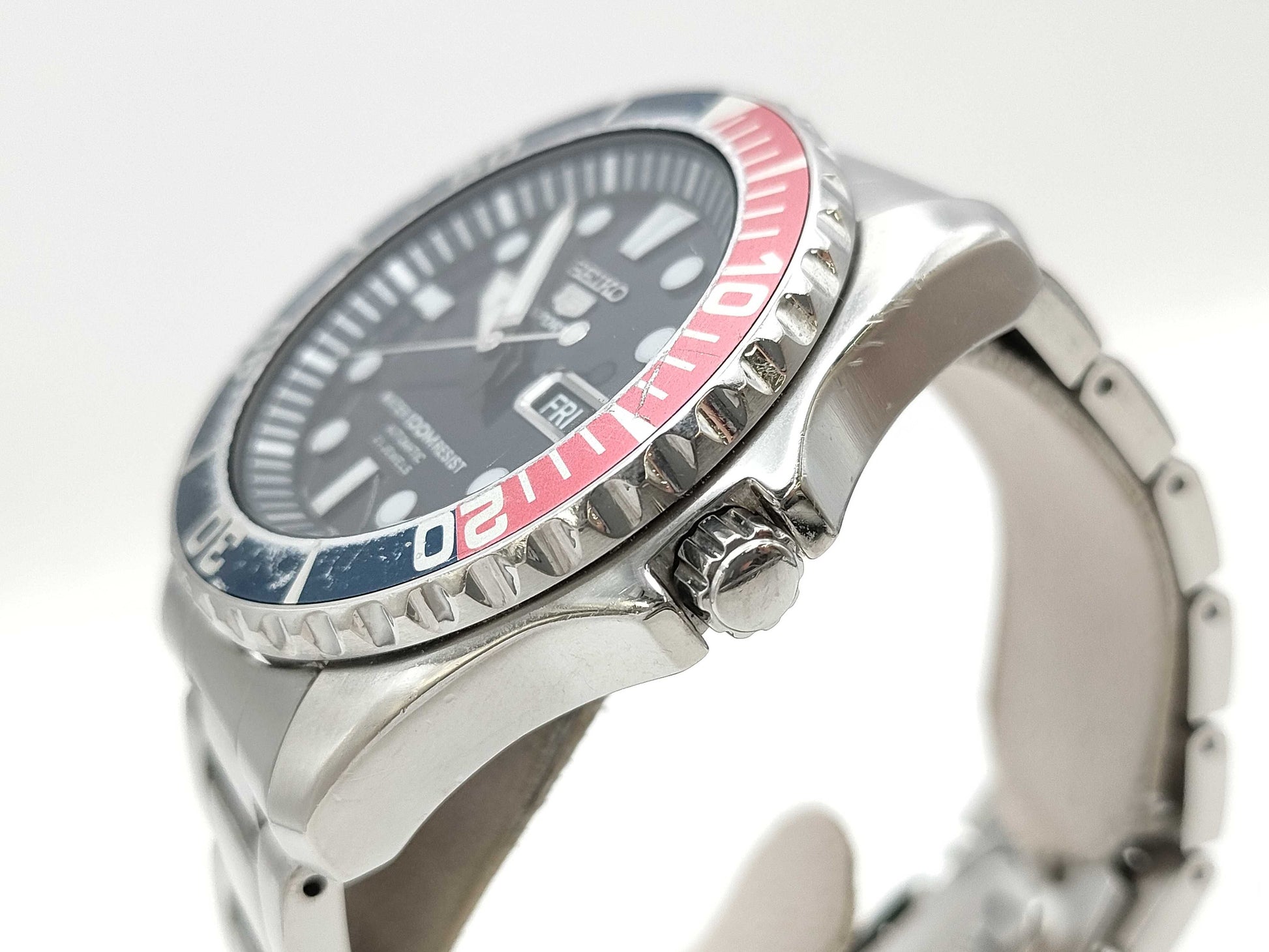 SEIKO 7S36-03C0 190218 Automatic Black Dial Men's Watch