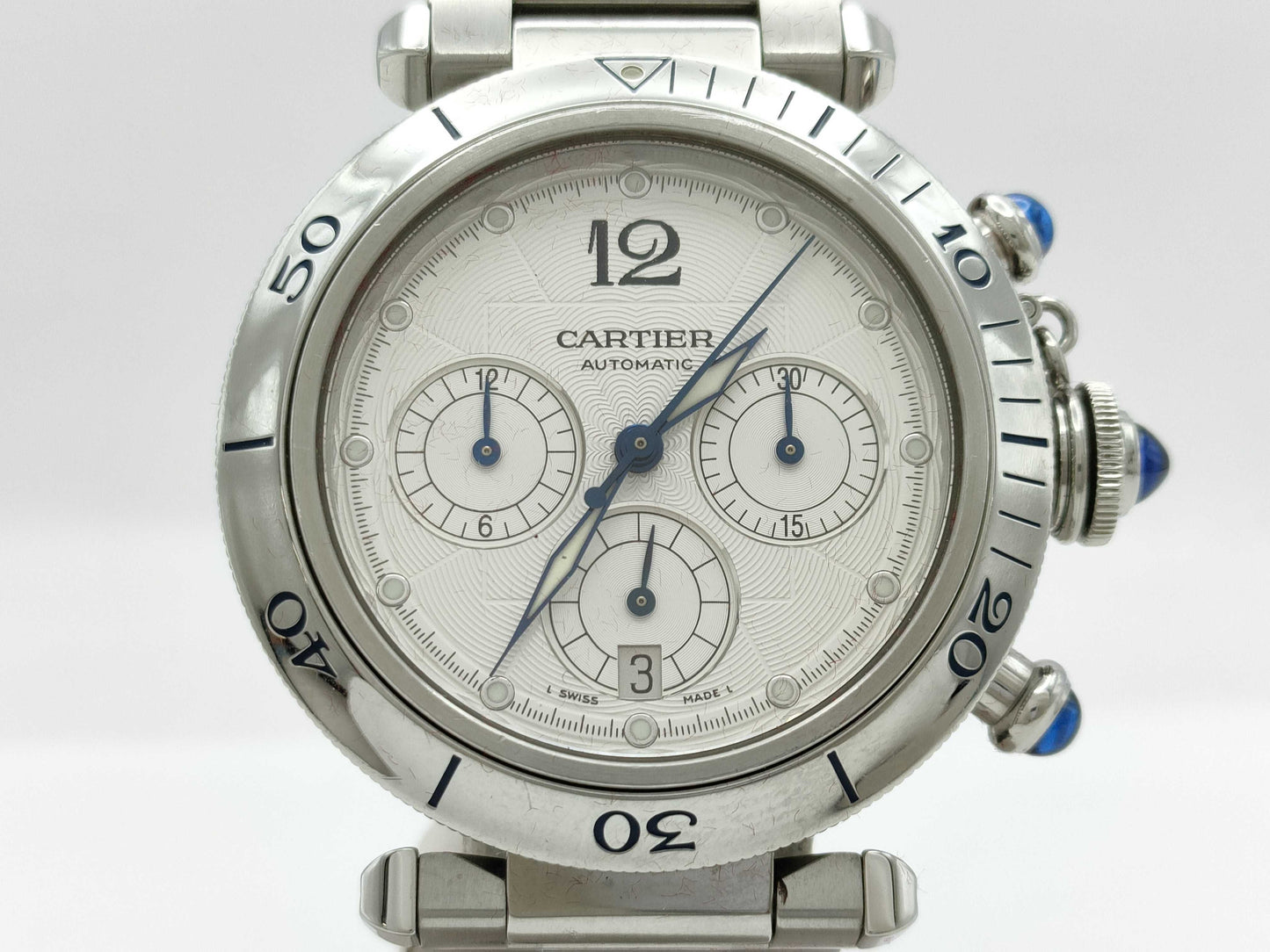 Cartier Pasha C W31030H3 211389914CD Automatic Men's Watch