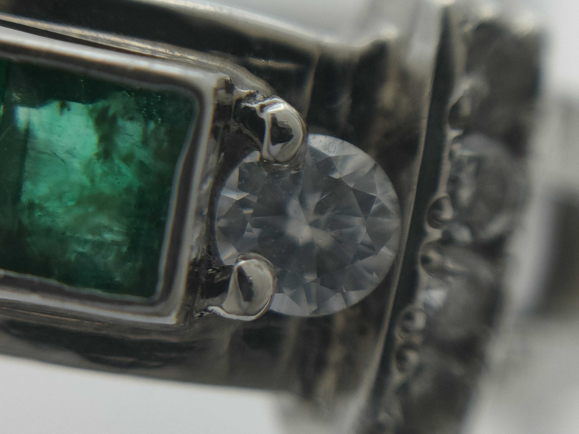 E0.26ct D0.10/0.08ct PT900 4.4g Ring 