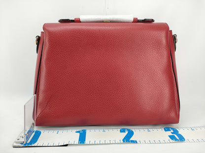 GUCCI GUCCI Interlocking G Handbag Leather Red 510302 Shoulder Bag