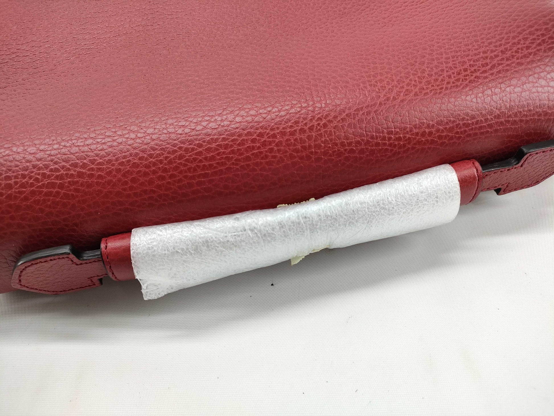 GUCCI GUCCI Interlocking G Handbag Leather Red 510302 Shoulder Bag