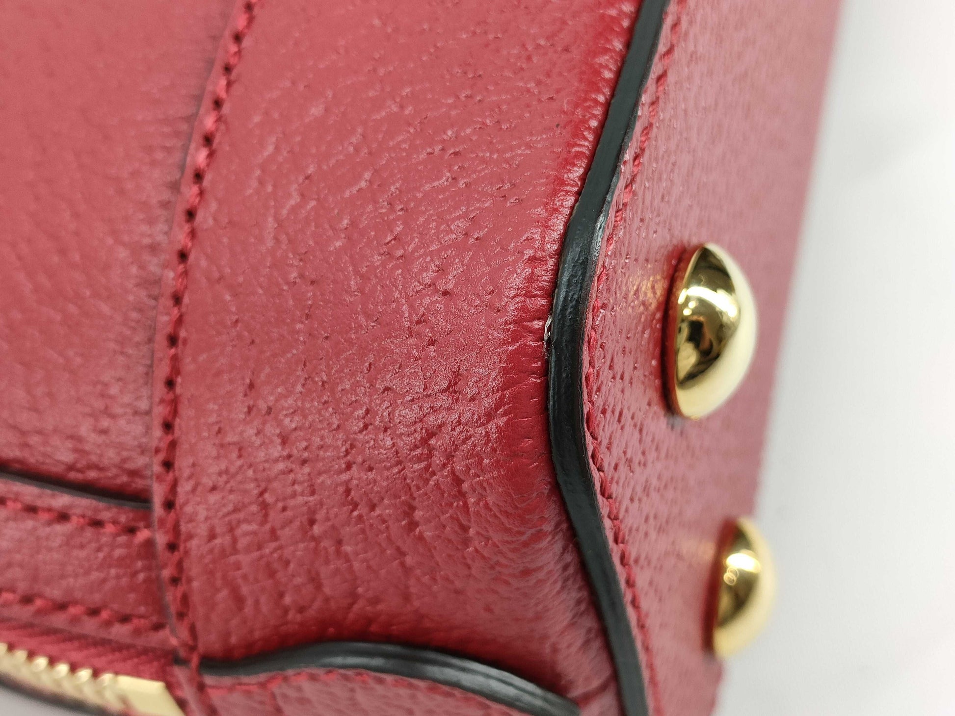 GUCCI GUCCI & ADIDAS Horsebit Shoulder Bag/Handbag Red Handbag