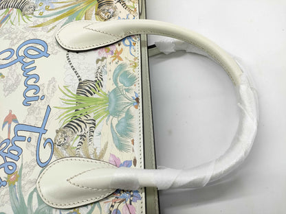 GUCCI Tiger Medium Tote Bag 687827 Multicolor Tote Bag