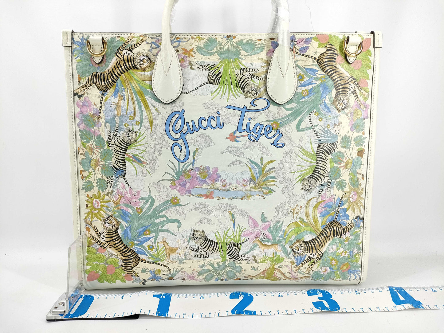 GUCCI Tiger Medium Tote Bag 687827 Multicolor Tote Bag