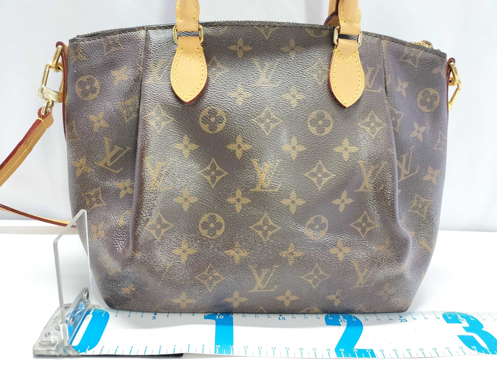 LOUIS VUITTON Monogram LV Monogram Turen Handbag Shoulder Bag Handbag