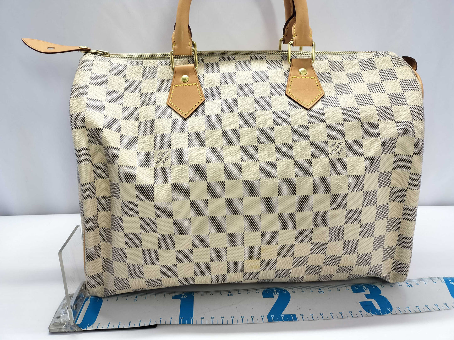 LOUIS VUITTON Damier Azur LV Damier Azur Speedy Bandouliere 30 N41373 Handbag Shoulder Bag Handbag