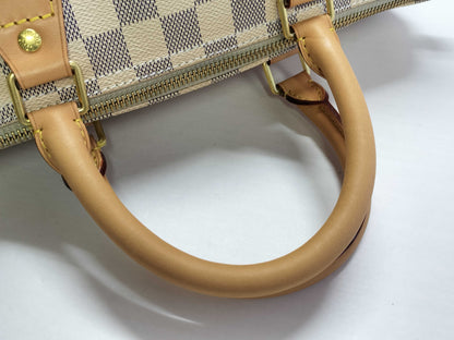 LOUIS VUITTON Damier Azur LV Damier Azur Speedy Bandouliere 30 N41373 Handbag Shoulder Bag Handbag