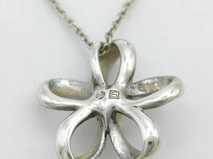 TASAKI Pearl Necklace, approx. 4.0mm diameter, 3.3g, Sterling Silver 