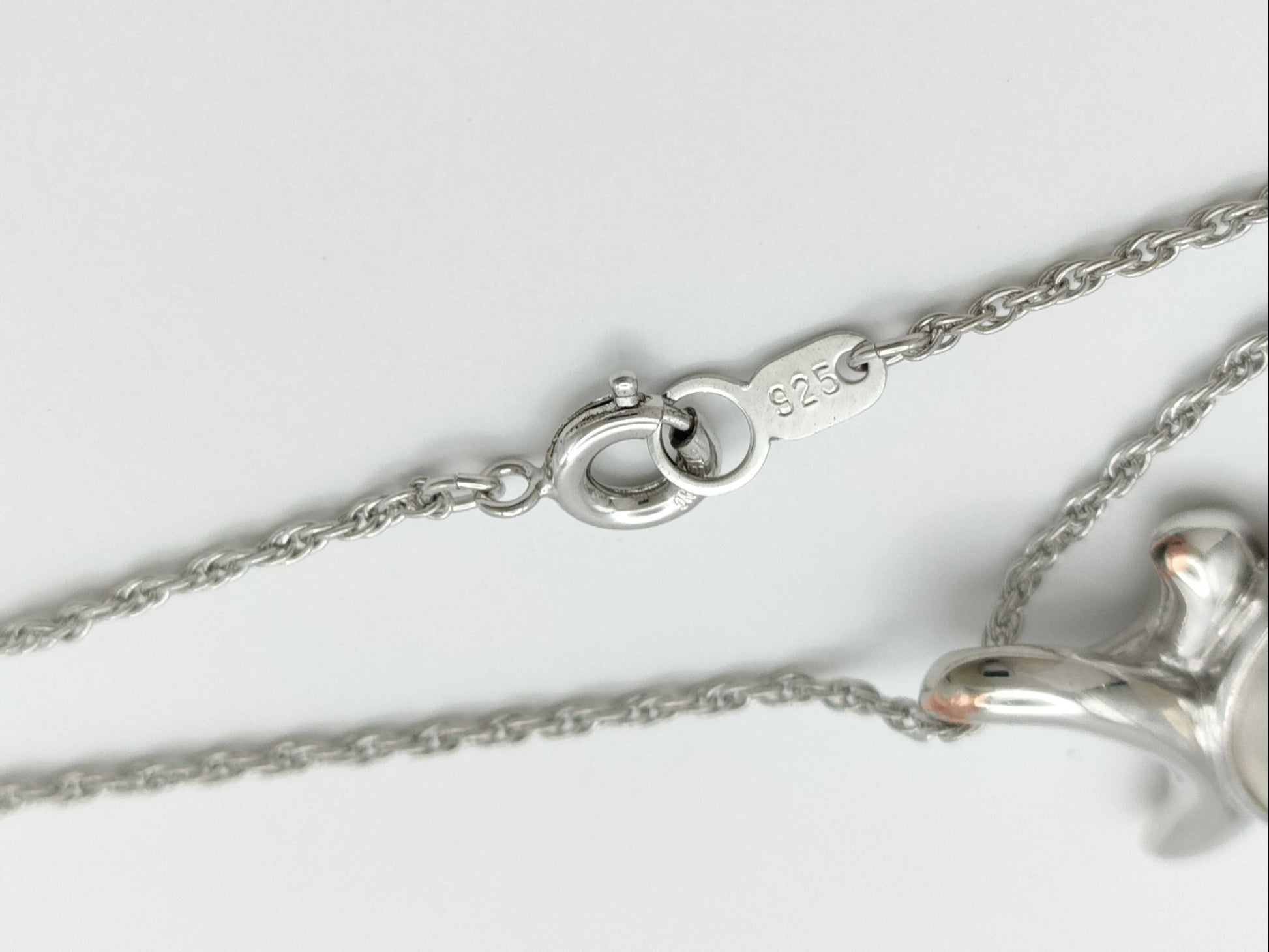 TASAKI Mabe Pearl Necklace, Approx. 13.8mm Diameter, 6.4g, Metal/SV925 