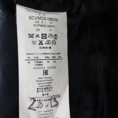 ARMANI COLLEZIONI Armani Collezioni Tailored Jacket, Fully Lined, 2B, Medium, Navy, Size 50, Giorgio Armani Japan Co., Ltd. Jacket