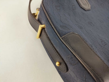 Dior Christian Dior Honeycomb Leather Shoulder Bag