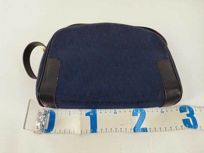 Dior Christian Dior Honeycomb Leather Shoulder Bag