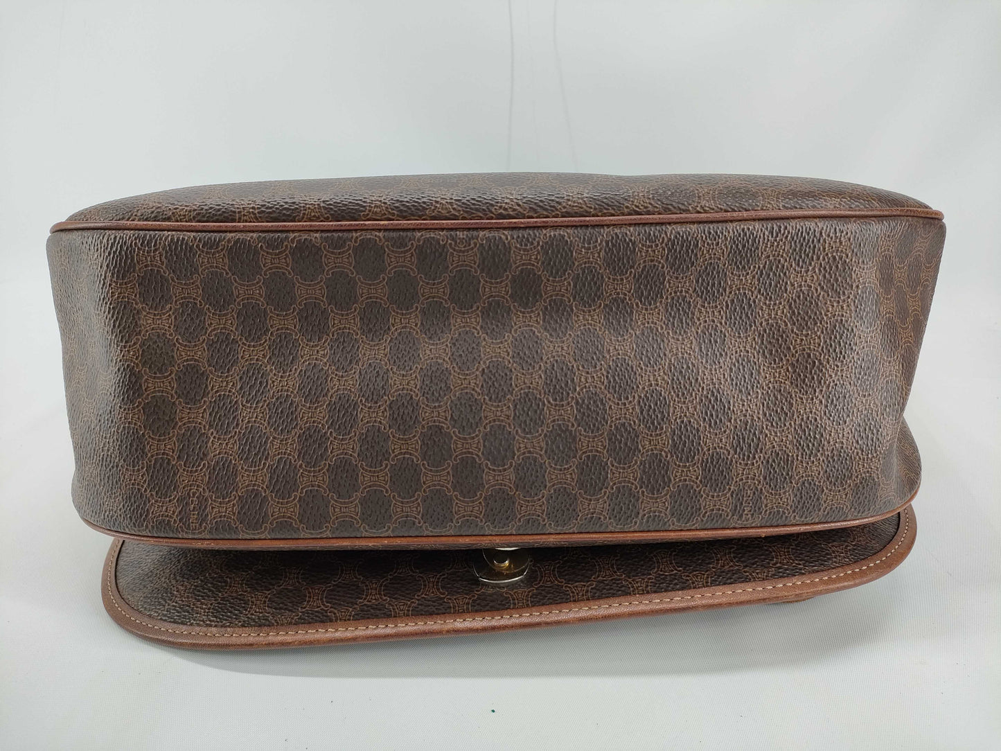 CELINE Macadam Flap Shoulder Bag