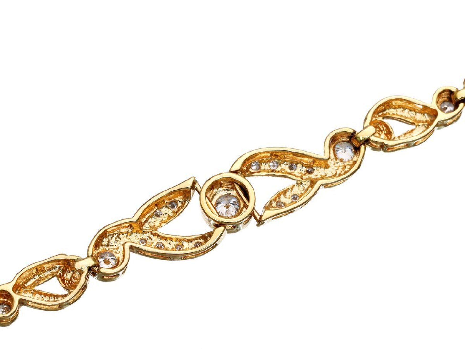 D0.60ct K18 12.0g Bracelet/Bangle 