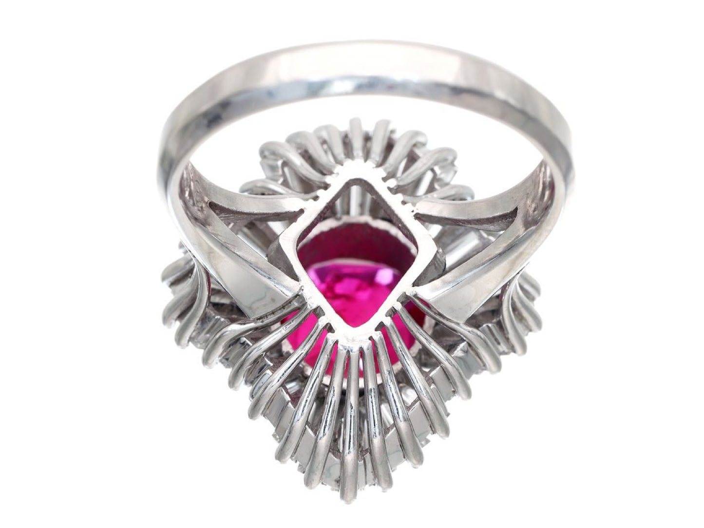 R3.69ct D2.32ct Pt900 10.2g Ring 