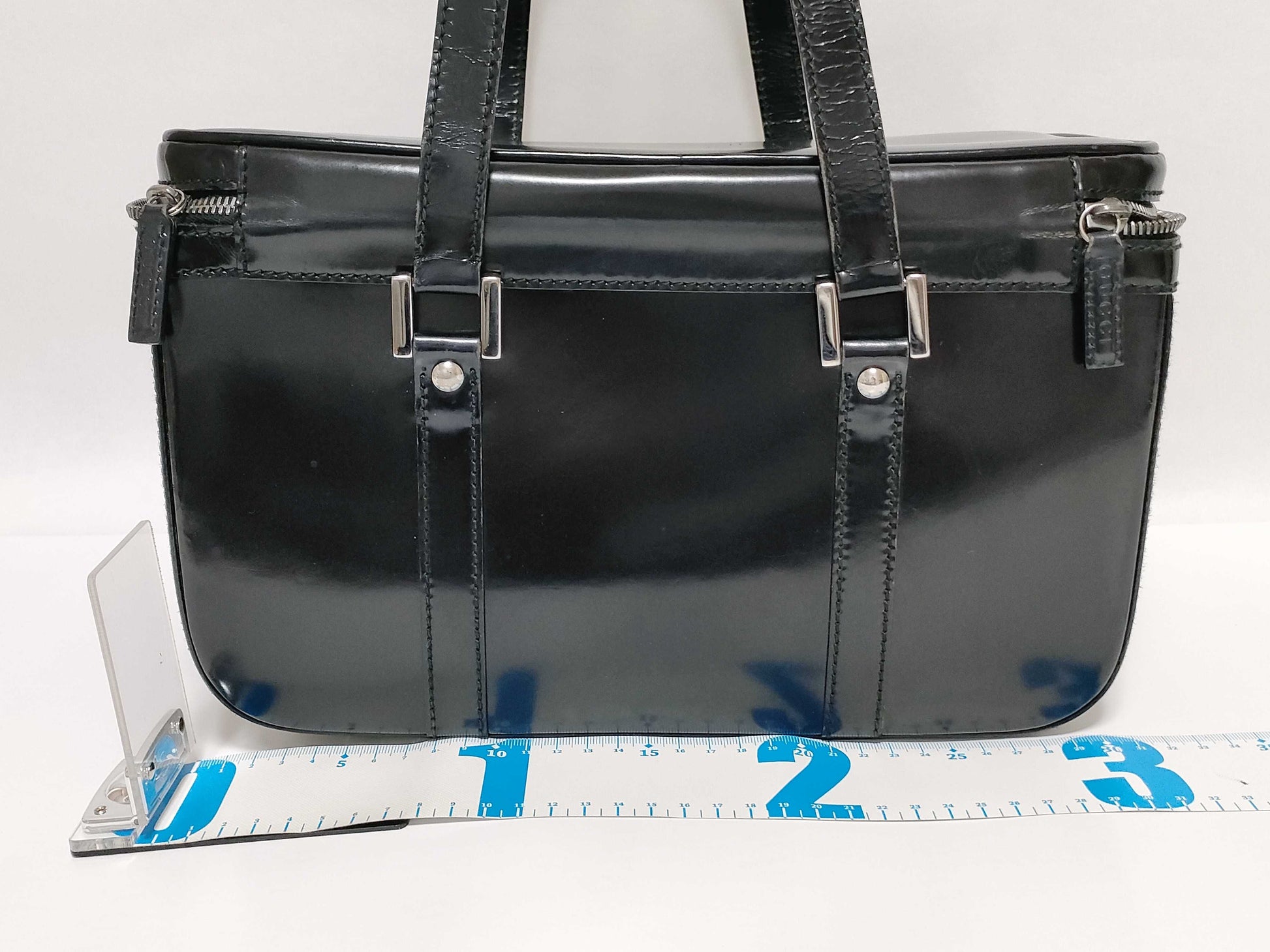 GUCCI Gucci Leather Vanity Bag Mirror Serial Vanity Bag