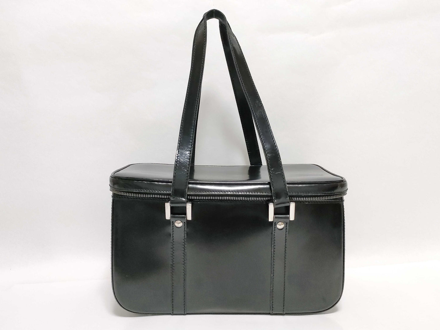 GUCCI Gucci Leather Vanity Bag Mirror Serial Vanity Bag