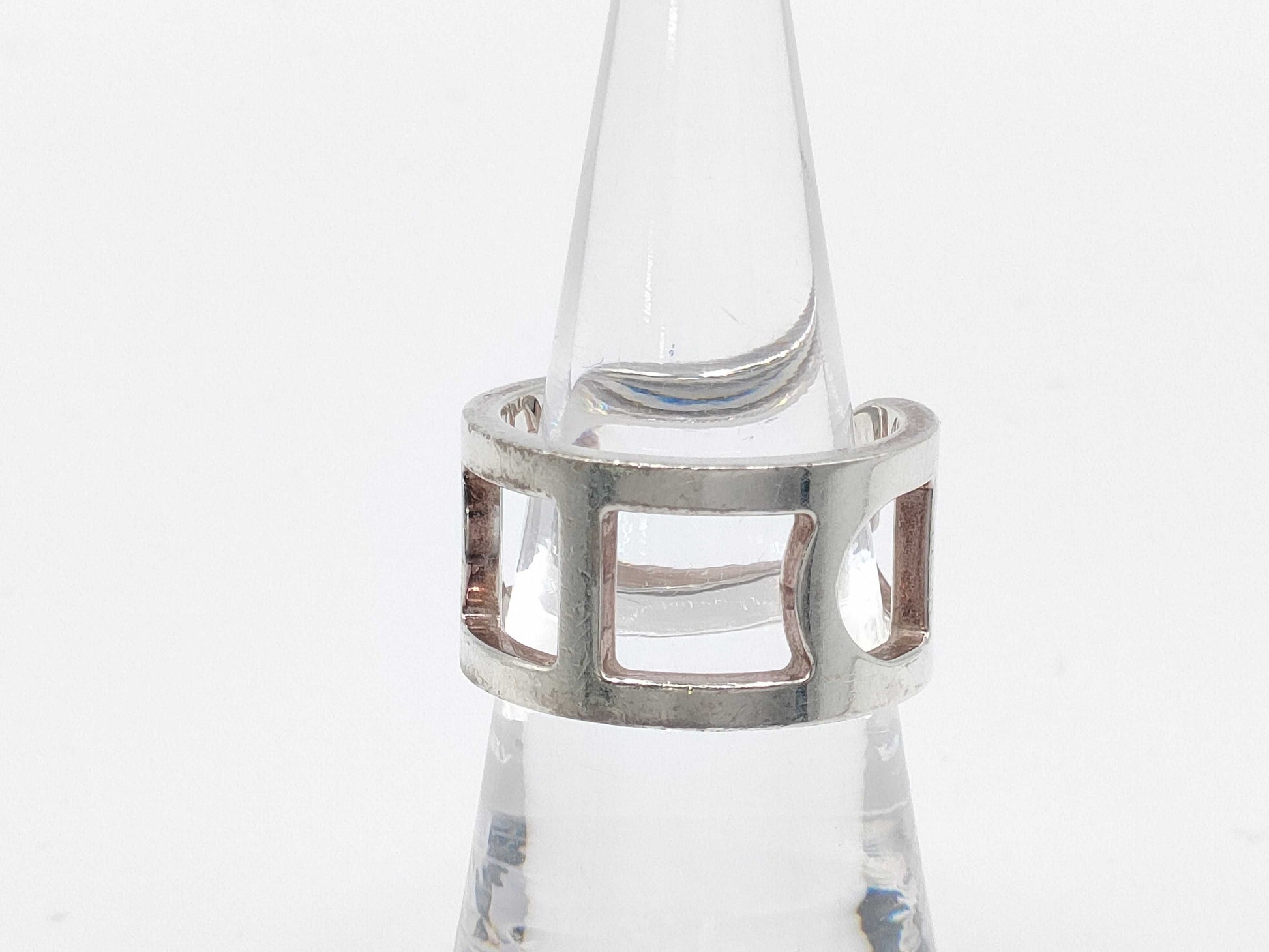 HERMES HERMES Ever Chaine d'Ancre Ring SV925 #51 Ring