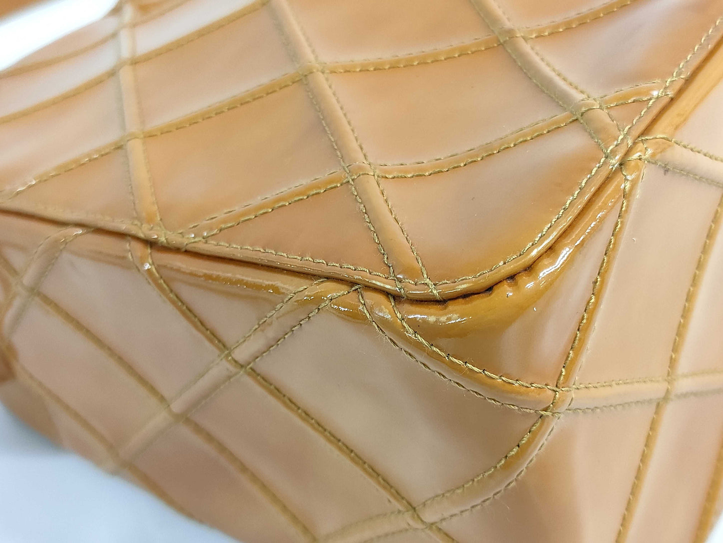 CHANEL Bicolor Shoulder Bag with Card, No. 6, Sticker Included, Shoulder Bag