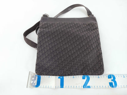 Dior Trotter Canvas/Leather/Shoulder Bag
