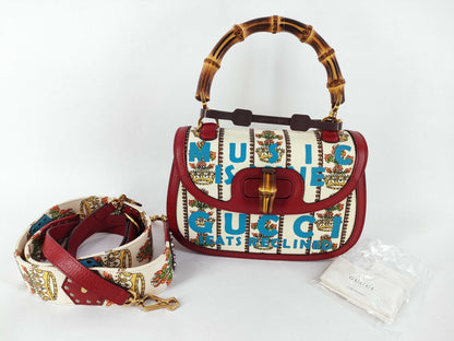 GUCCI Bamboo Shoulder Bag Bamboo 1947 Handbag