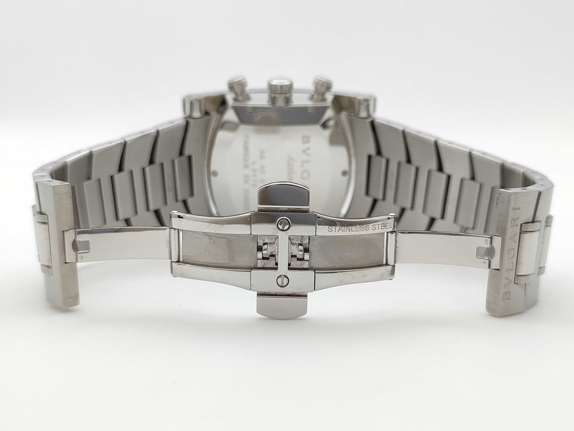 BVLGARI Assioma AA48SCH L9476 Automatic Black Dial Men's Watch