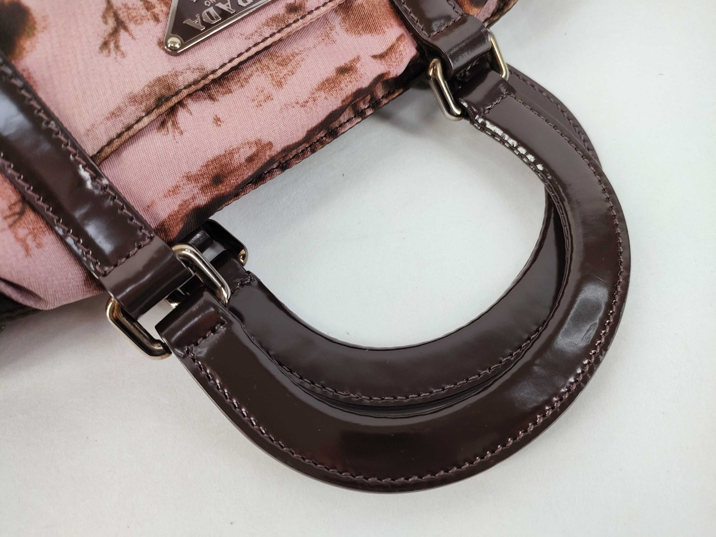 PRADA Nylon Prada 2-Way Handbag