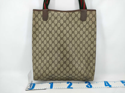 GUCCI GG Supreme Gucci Tote Bag Title Random Tote Bag