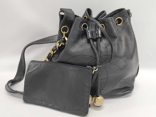 CHANEL CHANEL Drawstring Shoulder Bag Shoulder Bag