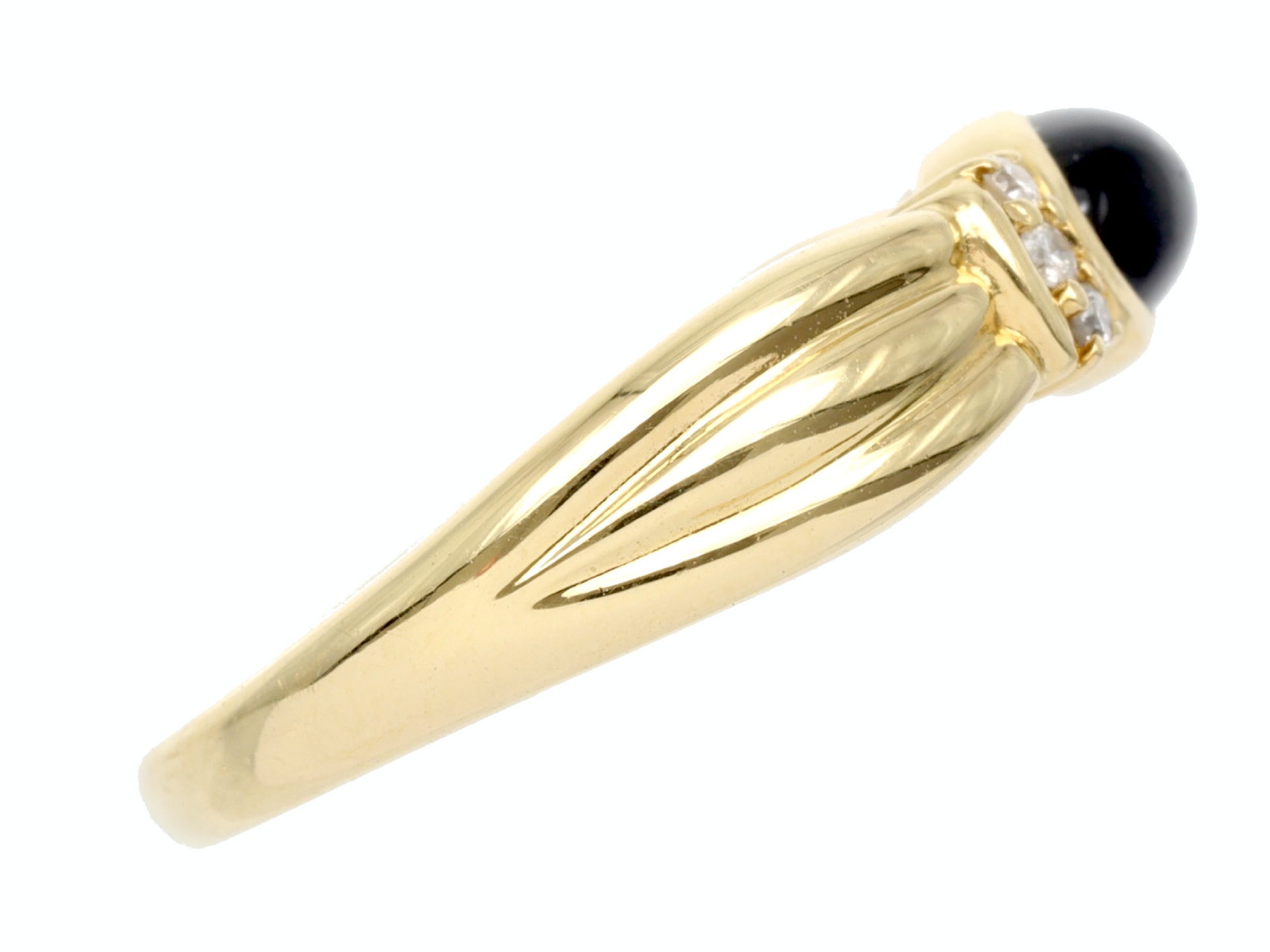 Iolite D0.06ct K18 2.9g Ring 