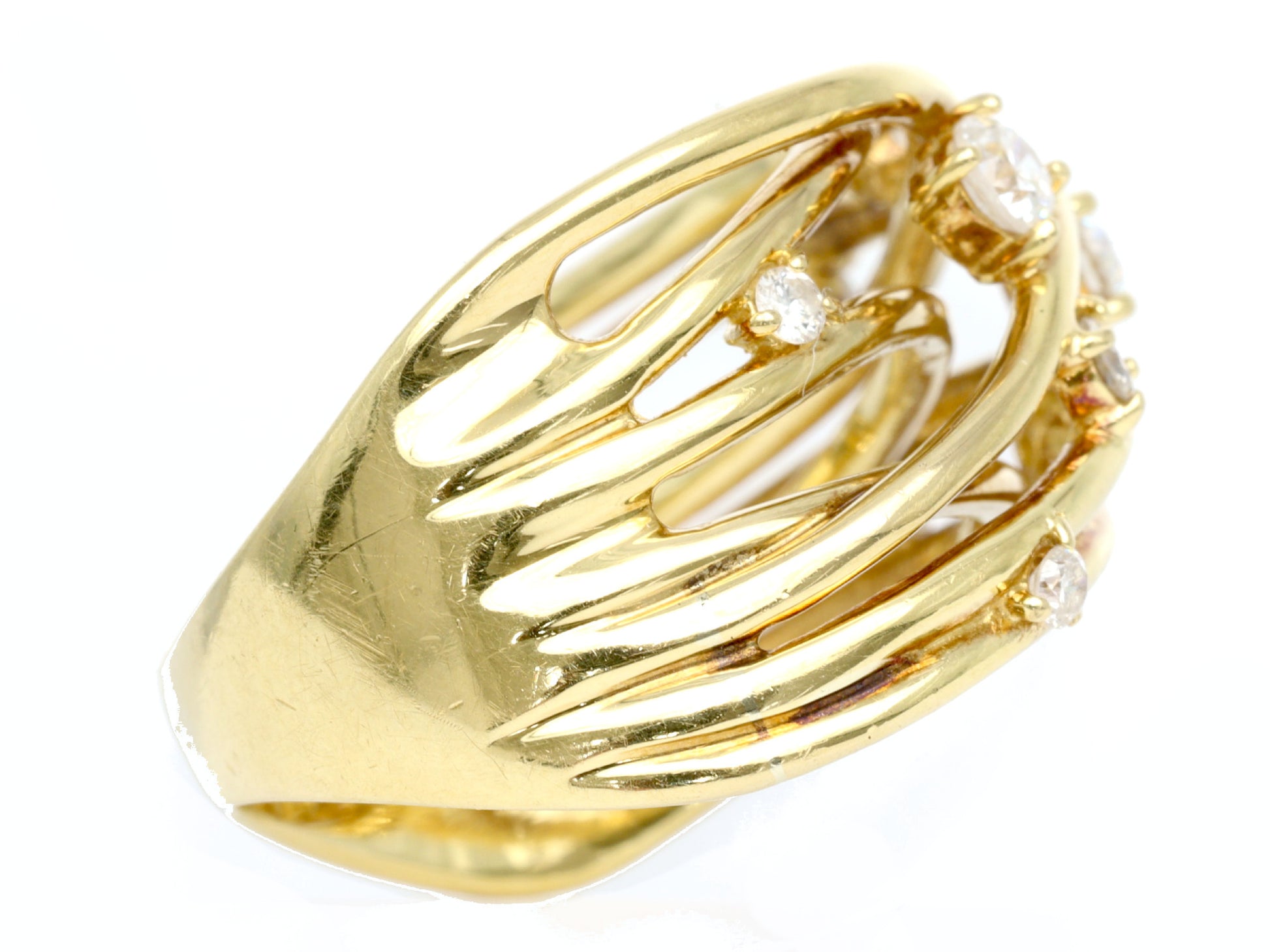 D0.52ct K18 10.5g Ring 