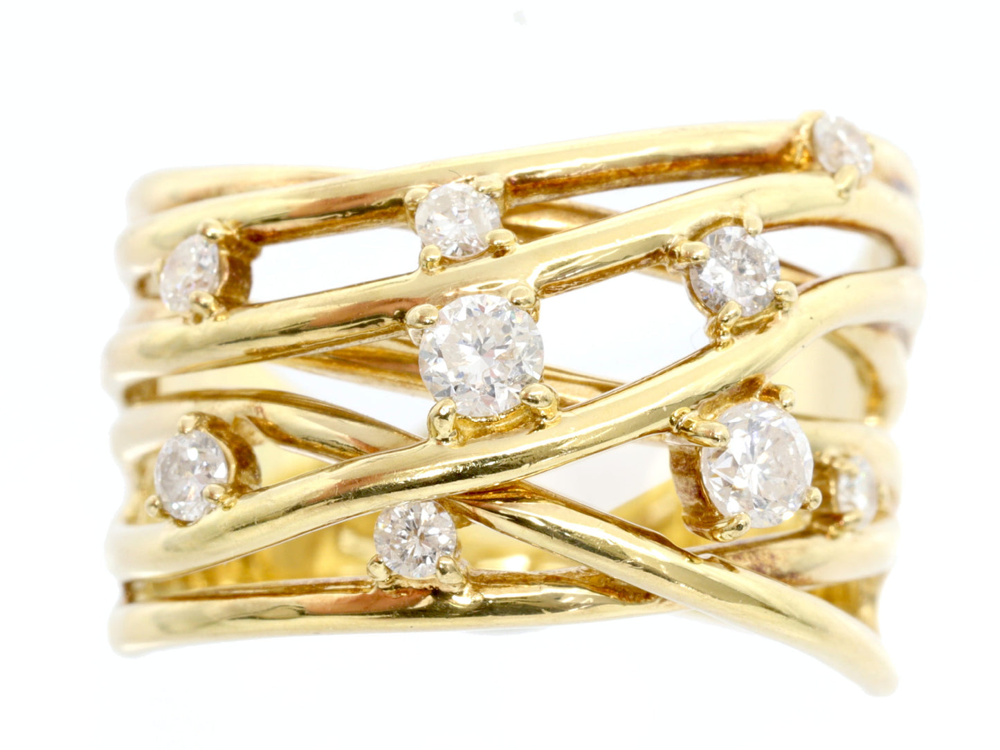 D0.52ct K18 10.5g Ring 