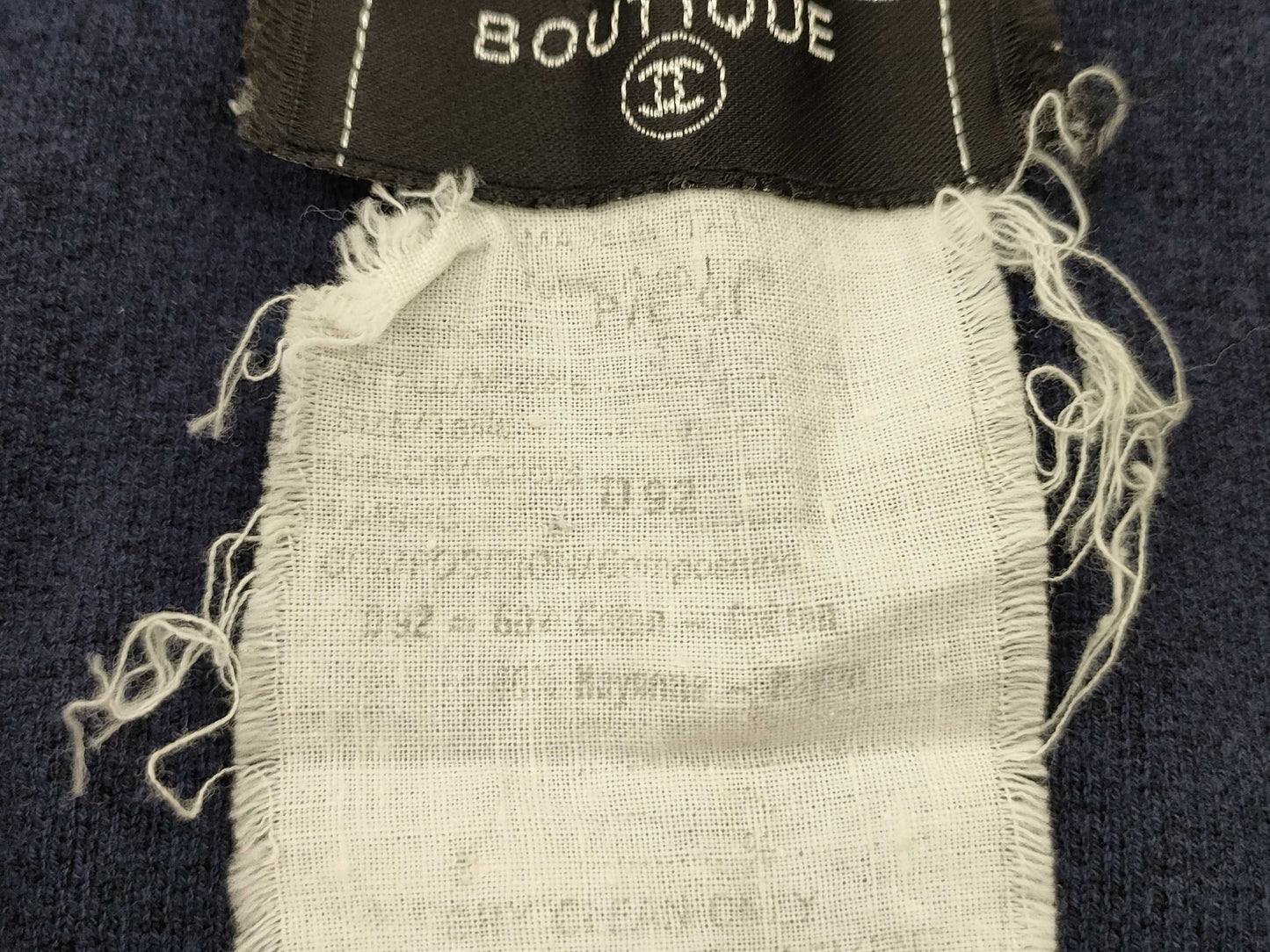 CHANEL BOUTIQUE Knit Dress with 12 Coco Mark Buttons