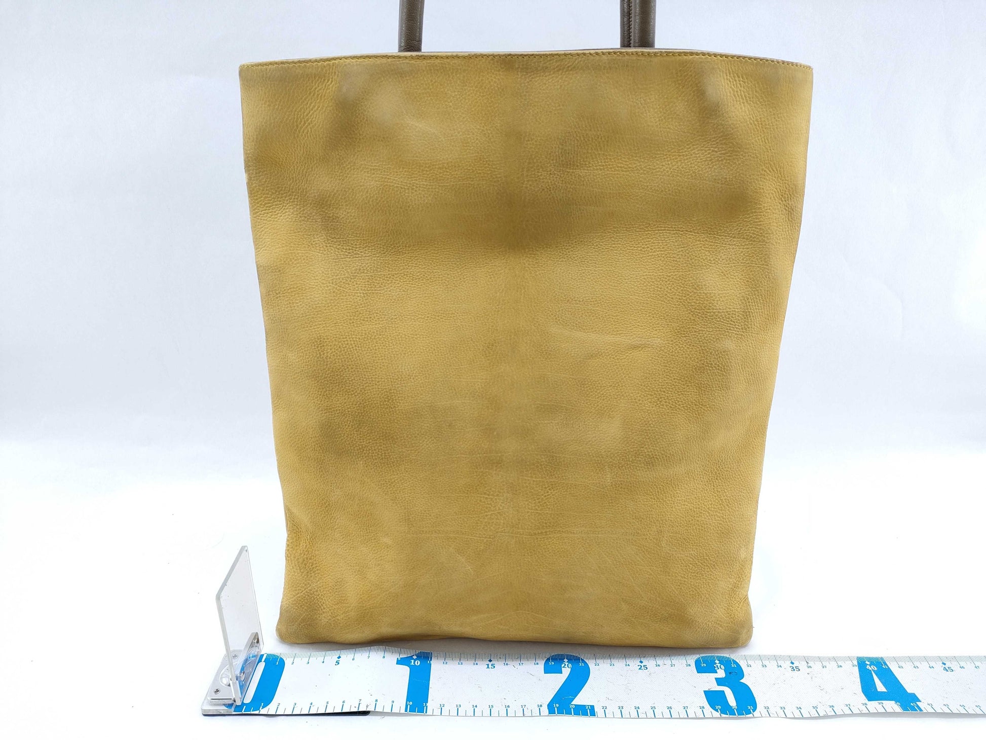 BVLGARI Bulgari Tote Bag, Genuine Leather, Beige