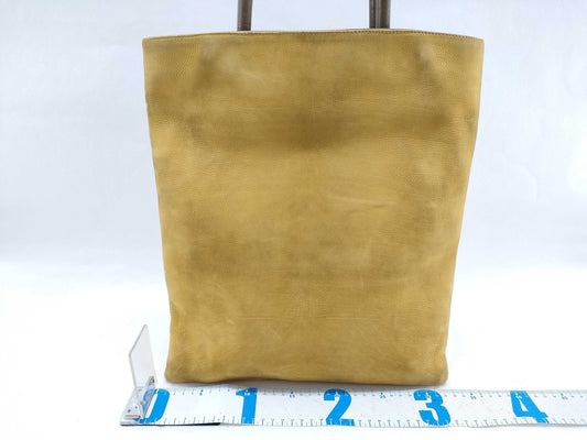 BVLGARI Bulgari Tote Bag, Genuine Leather, Beige