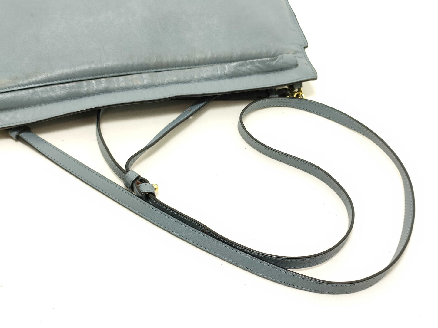 LOEWE T-Pouch Shoulder Bag, Anagram, Blue