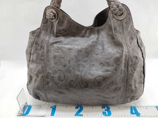 Falorni Arabesque Shoulder Bag, Genuine Leather Handbag