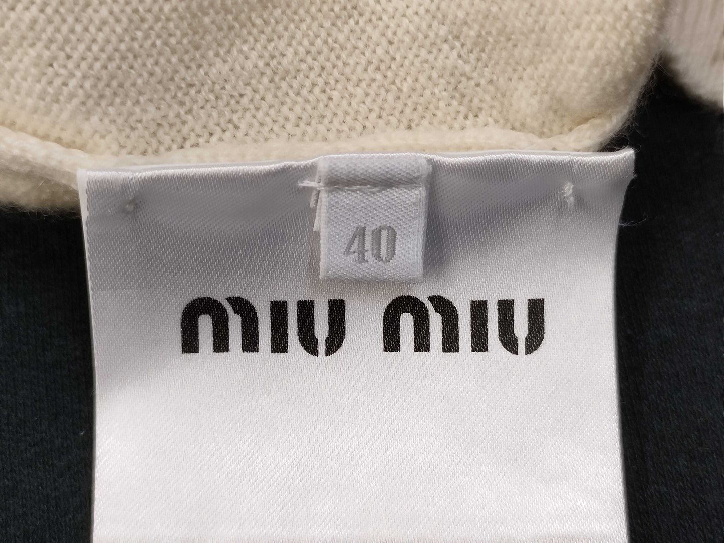 Miu Miu MIUMIU Cardigan Pearl Cardigan