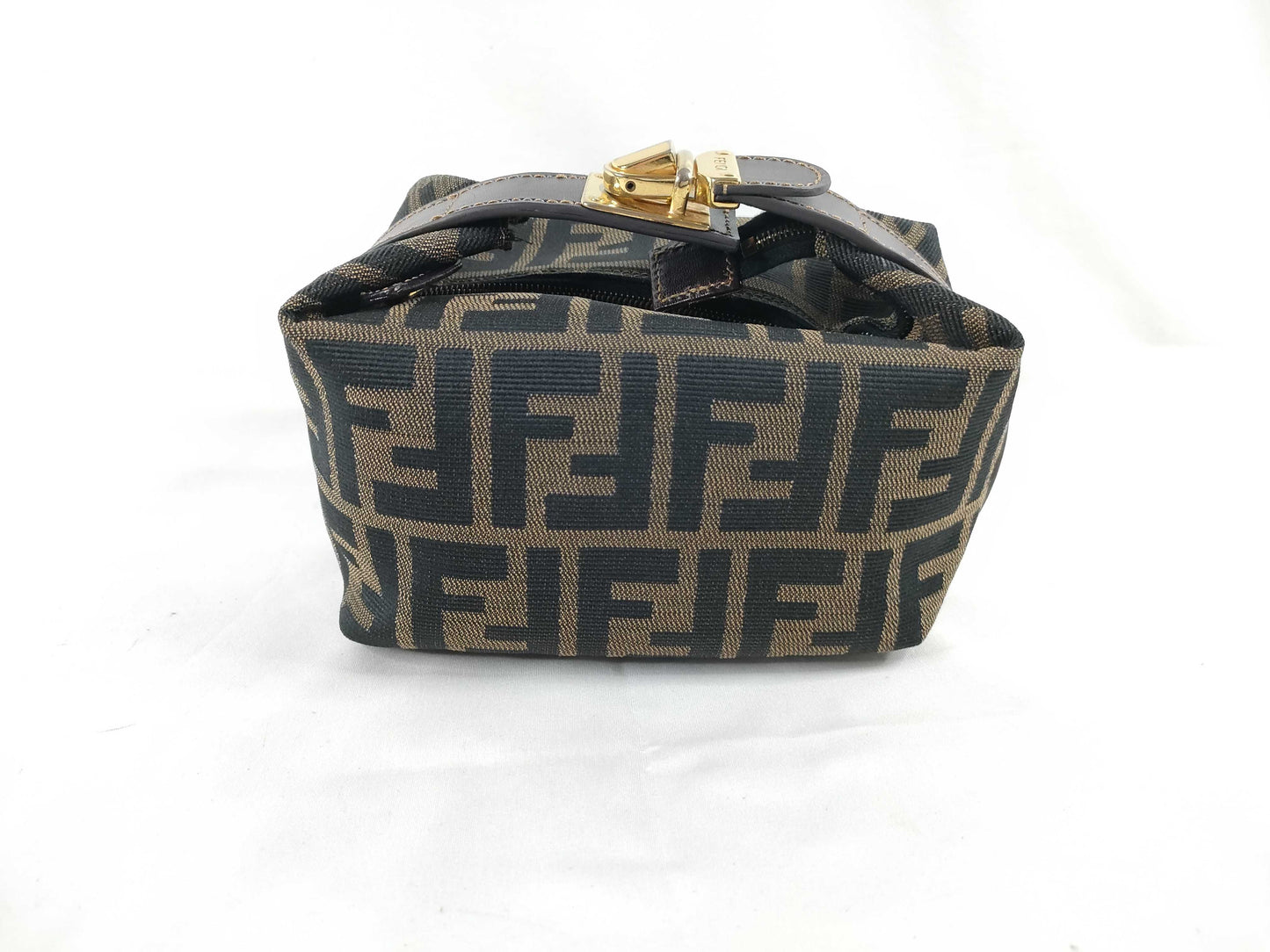 FENDI Zucca pattern FENDI Vanity Zucca Vanity Bag