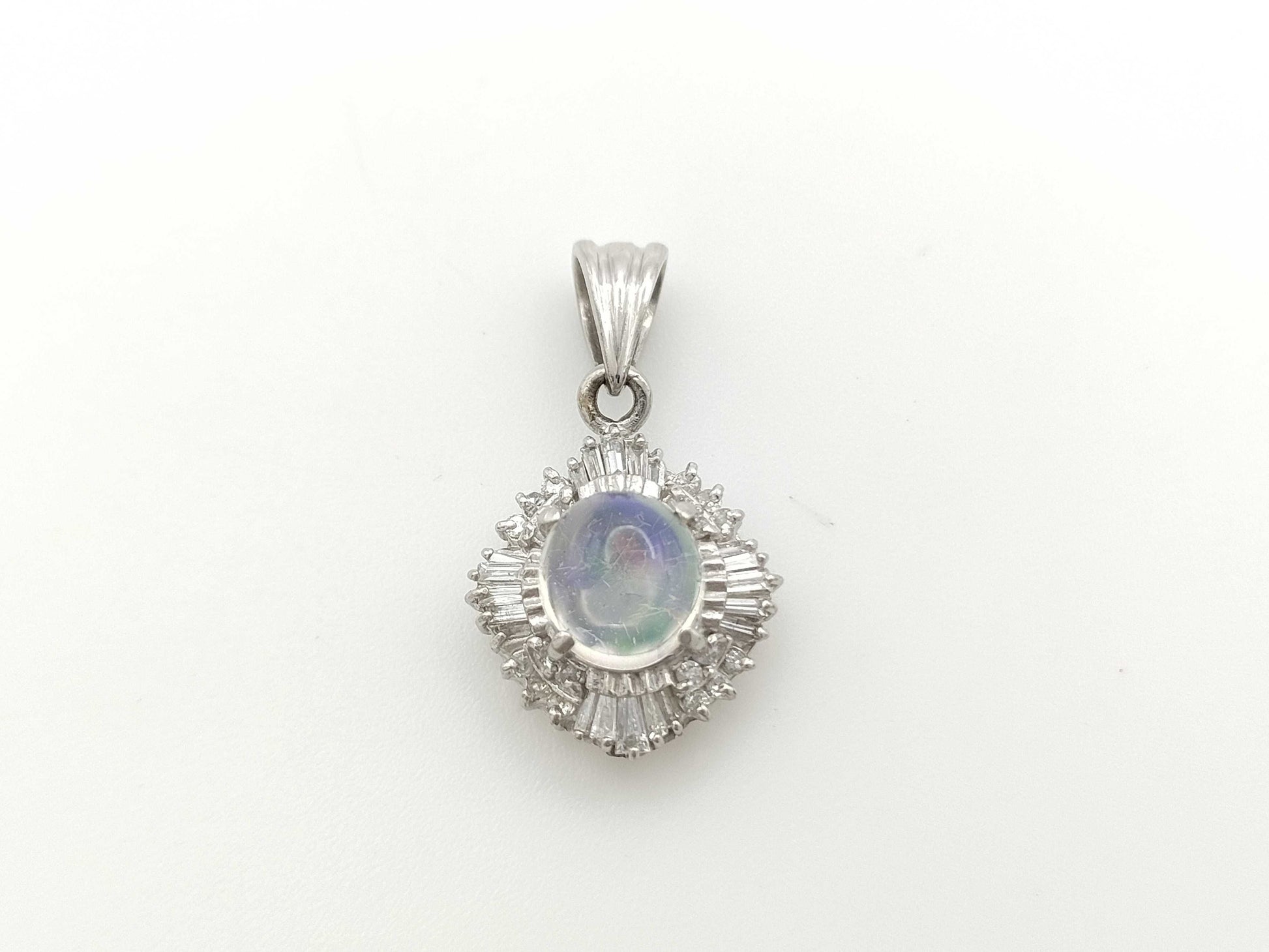 OP 1.410ct D 0.36ct PT900 3.6g Pendant Top 