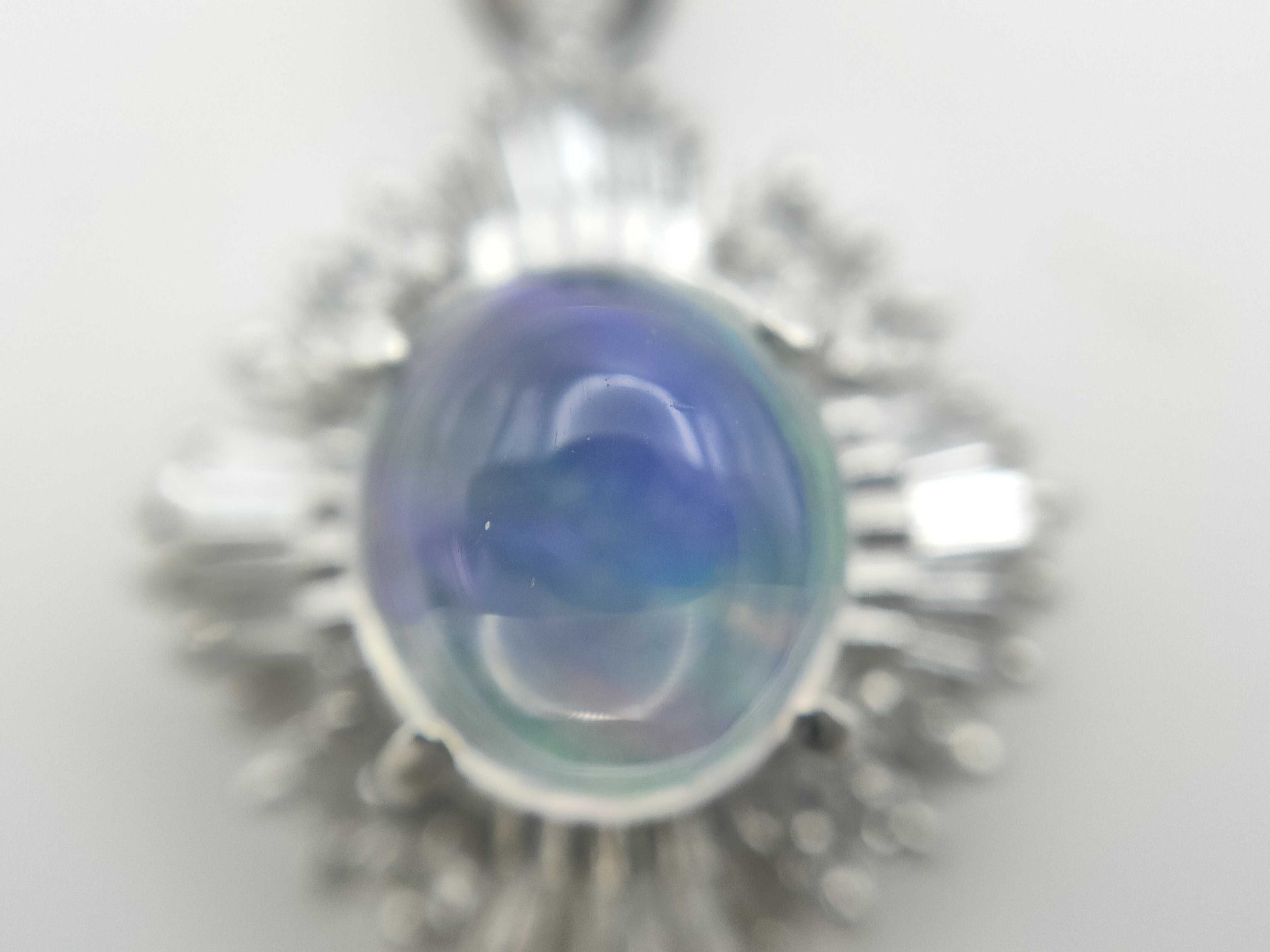 OP 1.410ct D 0.36ct PT900 3.6g Pendant Top 